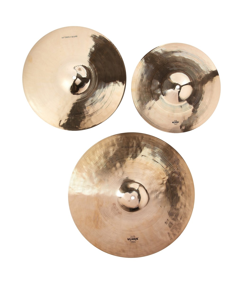 Wuhan WUTBSU Western Style Cymbal Set with Cymbal Bag | eBay