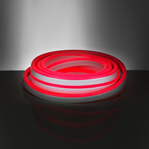LED Neon Flex Lichtband Rot 6m Licht Schlauch Neonlampe Neon Strip Steckdose - Bild 8 von 11