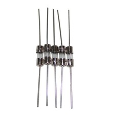 10Pcs F0.5AL250V 0.5A 250V Axial Fast Quick Blow Fuse 0.5 amp Glass 3x10mm