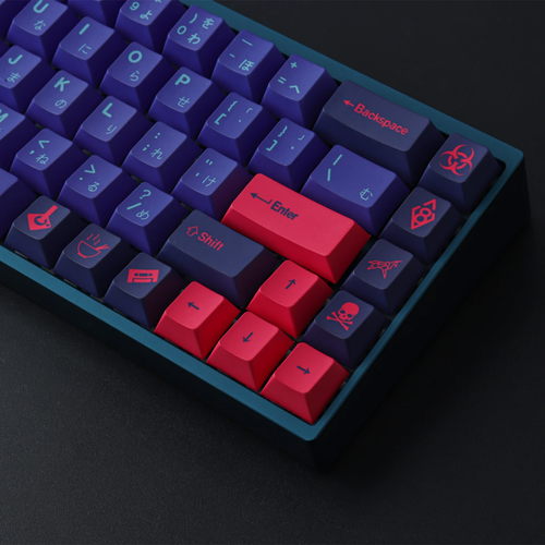 GMK Laser Style PBT Keycaps 158 Keys Cherry Profile DYE-SUB Mechanical - Afbeelding 3 van 8