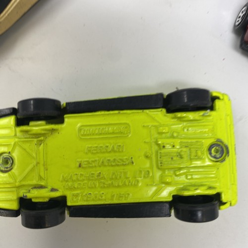 1981-1986 Vintage Matchbox Cars Lot (25 Total) Super GT Ferrari Ford Cool - Picture 11 of 13