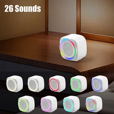 Q9 Mini White Noise Sleep Machine 26 Soothing Sound w/ 9 Night Light for Bedroom
