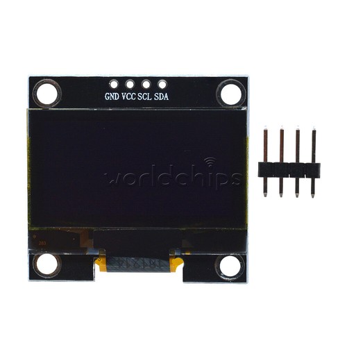 1-10PCS 1.3in 4Pin White OLED LCD Display Module IIC I2C 128x64 For Arduino U-S - Picture 9 of 18