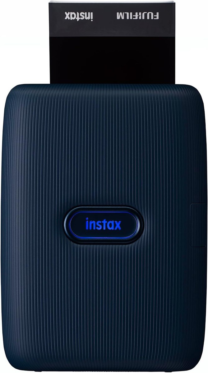 新品　FUJI FILM INSTAX MINI LINK DARK DENIM FUJIFILM INSTAX Mini Link Fuji Smartphone Printer Dark Denim