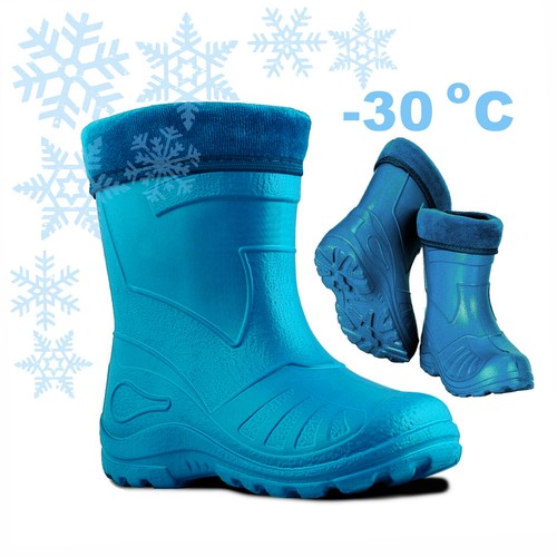 Smart Light Isolierte Kinder Gummistiefel -30 Grad WINTER Unisex - Bild 8 von 12