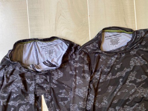 CUDDL DUDS CLIMATESMART BOY'S WARM BASELAYER COMFORTECH POLY 2pc LG camo - Picture 3 of 3