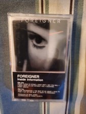 FOREIGNER Inside Information CASSETTE Tape SIP