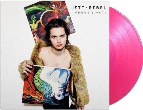 Jett Rebel – Venus & Mars Limited pink numbered LP Album vinyl record 180g new - Picture 1 of 13