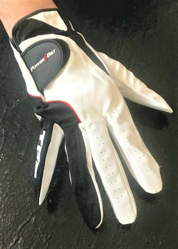 LEFTHAND GOLFER POWERBILT TPS TOUR CABRETTA REAL LEATHER GOLF GLOVE ,CHOOSE SIZE - Picture 4 of 5