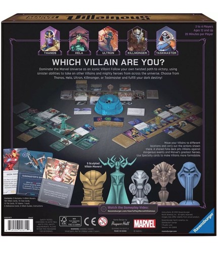 Marvel Villainous Board Game Infinite Power Ravensburger 2-4 Players Brand New - Picture 7 of 14