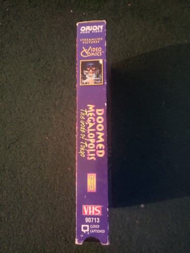 VHS Anime Doomed Megalopolis 3 The Gods Of Tokyo Orion Home Video 1995 - Picture 2 of 6