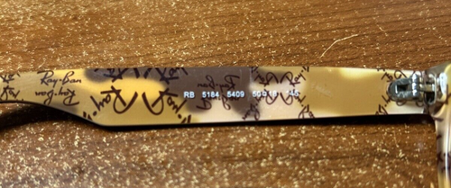 Ray Ban RB 5184 5409 Dark Tortoise Eyeglasses FRAMES ONLY 50-18 145 - Picture 2 of 4