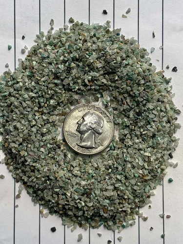 Chrysocolla - Under 2mm Above 1mm - 100% Crystal - Picture 2 of 3