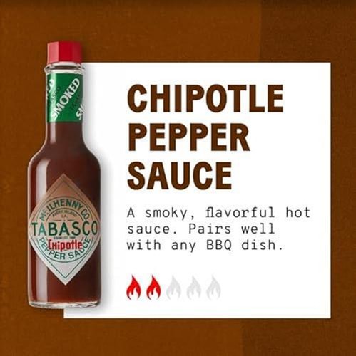 TABASCO Chipotle Pepper Sauce 64 oz. Assorted Sizes - Picture 24 of 52