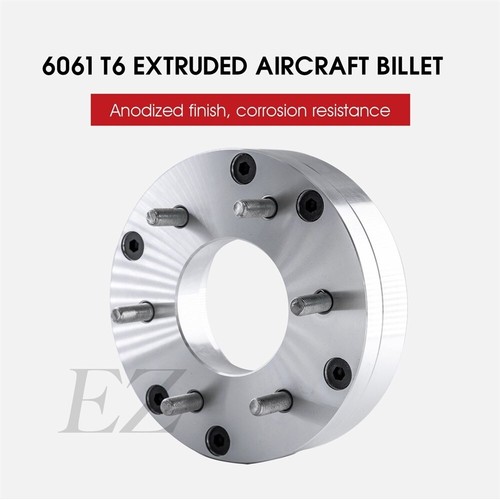 USED 2 Wheel Adapters 5 Lug 135 To 6 Lug 5.5 Spacers 5x135/6x5.5 2 - Picture 3 of 6