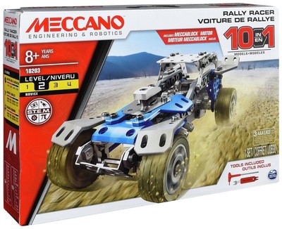 meccano 10 model set motorized car