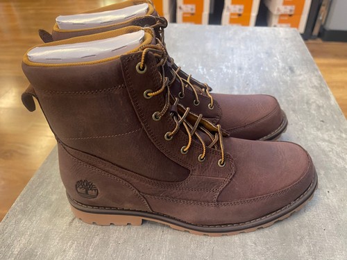TIMBERLAND HERREN ATTLEBORO MITTELHOHE SCHNÜRSTIEFEL MITTELBRAUN NUBUK A69YW ALLE GRÖßEN - Bild 2 von 8