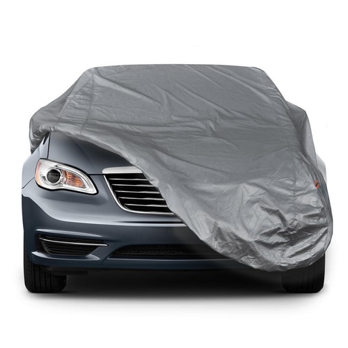 Heavy Duty Outdoor Full Car Cover 100% Waterproof Protect Fit 15-16FT Auto Sedan - Bild 2 von 11