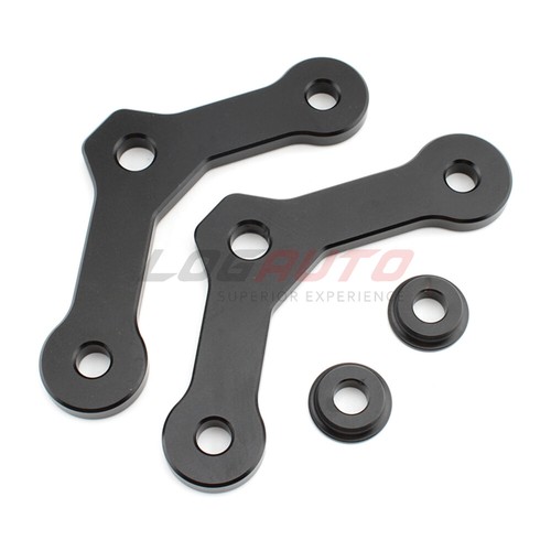For Kawasaki Ninja 650 Z650 2017-21 Rear Lowering Kit Link Suspension Drop Black - Picture 1 of 10
