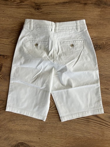 JOULES Cruise Chino Shorts Size 8 20 22 & 26 White Cotton Long Short NEW OX58 - Picture 17 of 18