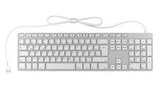 KeySonic 60395 Keysonic KSK-8022BT Bluetooth 3.0 Aluminium Tastatur
