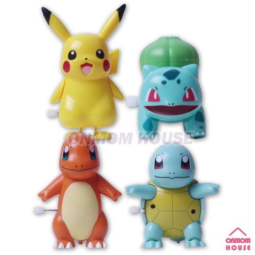 Pokemon Wind Up Walking Figure 4 Character Set Toy Licensed - Picture 3 of 4