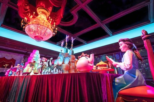 Japan 0202 Tokyo Disney Resort Limited Beauty and the Beast Mrs. Potts Sugar pot - Picture 7 of 9