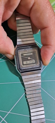 Iper Rare Vintate (1983) Casio AQ-11 DIGI-ANA Watch Japan LCD *Working* - Bild 10 von 14