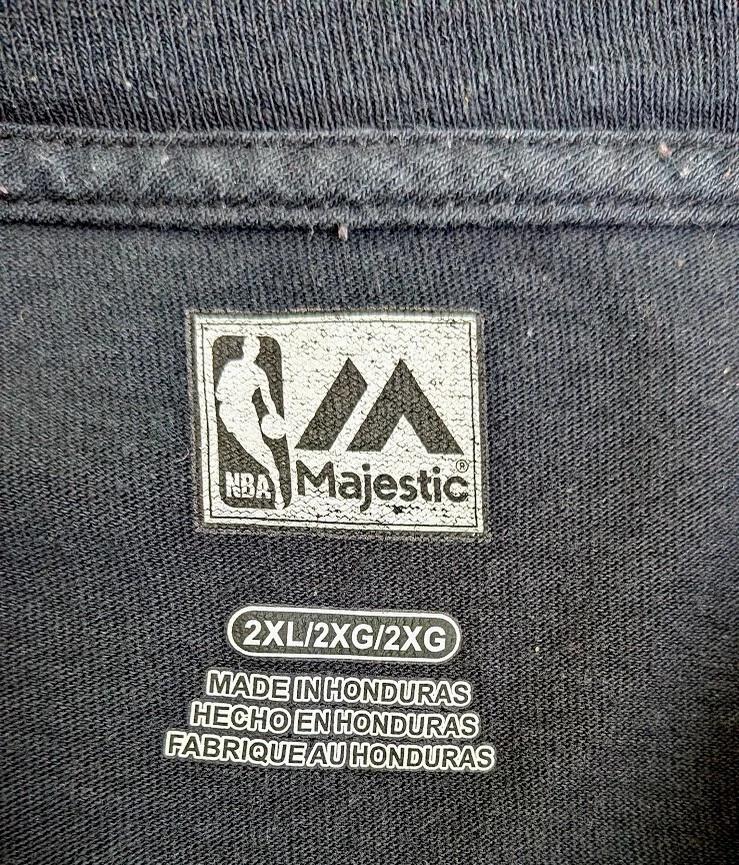 Camiseta De Colección Kobe Bryant Para Hombre Talla 2XL Majestic Los Angeles Lakers Mamba Foto 3 de 4