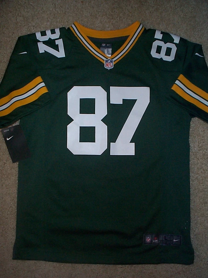Camiseta Nike Green Bay Packers Jordy Nelson NFL Jóvenes Niños Niños (L-LG-GRANDE) Foto 2 de 2