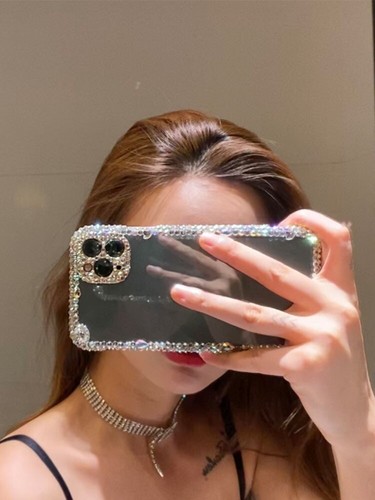 Pour iPhone 16 Pro Coque Paillettes Luxe Diamant Strass 3D pour Femme Fille - Photo 50 sur 50