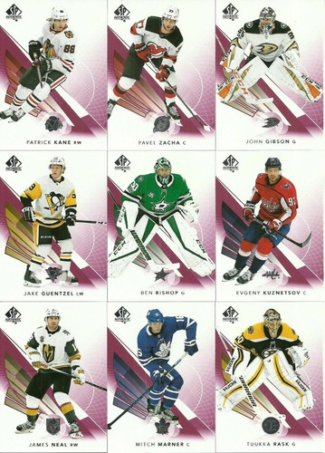 2017/18 Upper Deck SP Authentic Hockey Red Limited Cards ***U-Pick From List*** - Picture 86 of 101