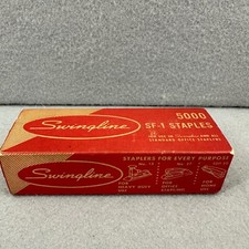 Swingline SF-1 Staples 5000 Count Vintage For Heavy Duty Office Home Use