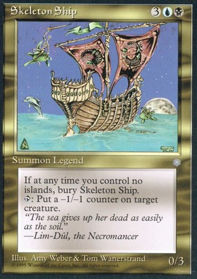 Skeleton Ship X1 Magic Cards Mtg Mtg Complete Sets Collectible Card Games