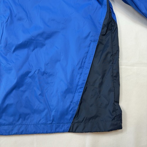 Columbia Men Glennaker Lake Rain Jacket Blue Hooded Raincoat RM2015 XXL Packable - Picture 14 of 18