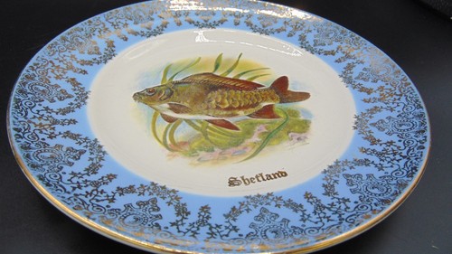 LIVERPOOL RD. POTTERY LTD STOKE ON TRENT ENGLAND 8.5" ROUND PLATE SHETLAND - Picture 5 of 9