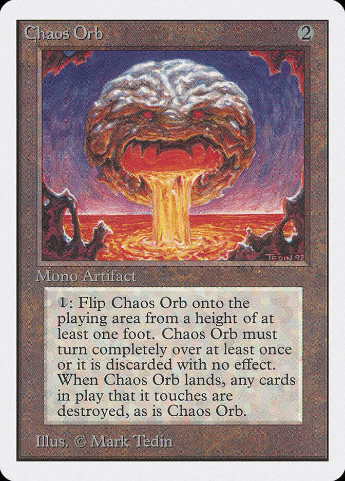 Magic: The Gathering MTG Chaos Orb [Unlimited Edition