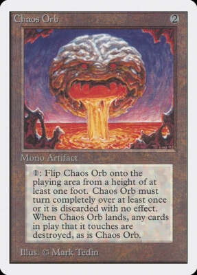 Magic: The Gathering MTG Chaos Orb [Unlimited Edition