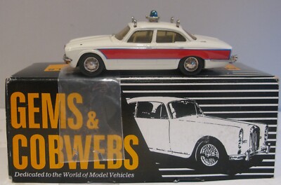 Milestone Miniatures/Gems & Cobwebs 1:43 GC140B 1975 Jaguar XJ12 Motorway Police