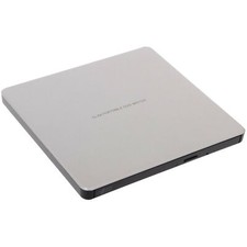 Hitachi-LG Data Storage GP60NS60 SLIM, externer DVD-Brenner, silber