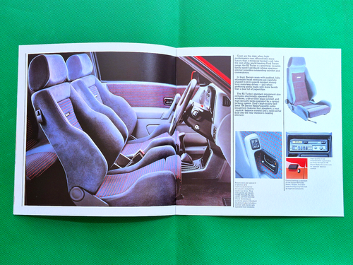 Ford Escort RS 1987 turbo folleto de ventas - ¡como nuevo! - Imagen 4 de 9