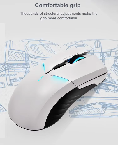 🔥 ThunderRobot ML701 Wireless Gaming Mouse 4000DPI RGB 2.4G Rechargeable Silent - Zdjęcie 9 z 10