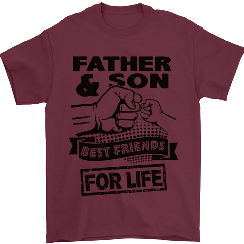 Father & Son Best Friends for Life Mens T-Shirt 100% Cotton - Picture 103 of 103