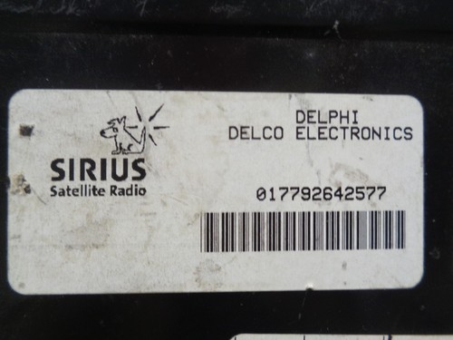 2007-2010 Mercedes GL450 W164 Sirius Satellite Radio Receiver OEM AK2309125 - Picture 3 of 14