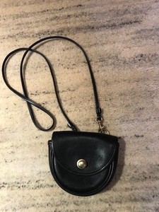 Coach 36474 Unisex Leather Fanny Pack Black Eladycom