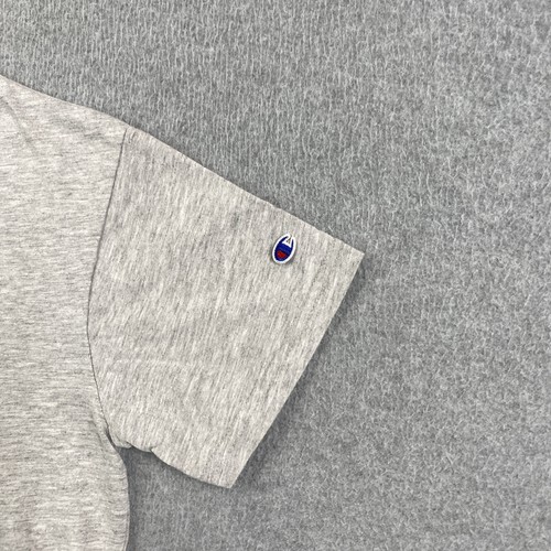 Champion Dress Shirt Girls Large Gray Side Pockets Athletic School Logo Youth - Picture 4 of 14