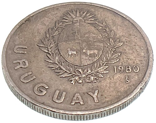 Weltmünze: Uruguay 1980 - 1 neuer Peso - zirkuliert (SKU 365) - Bild 3 von 4