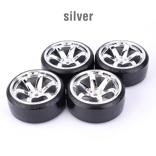 4PCS Reifen Drift Reifen Räder 12mm Hex für HPI HSP 1:10 RC On Road Racing Auto - Bild 10 von 19