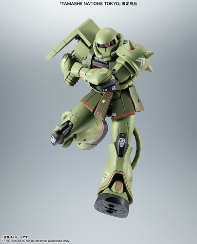 Robot Spirits SIDE MS MS-06 Mass-Production Zaku ver. A.N.I.M.E. Real Marking - Picture 3 of 5