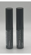 CLINIQUE High Impact Mascara in  01 BLACK" x 2 MINIs .14oz/3.5mL each NWOB
